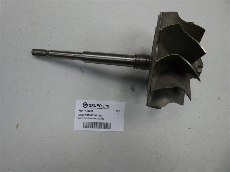 EJE Y TURBINA PARA TURBO