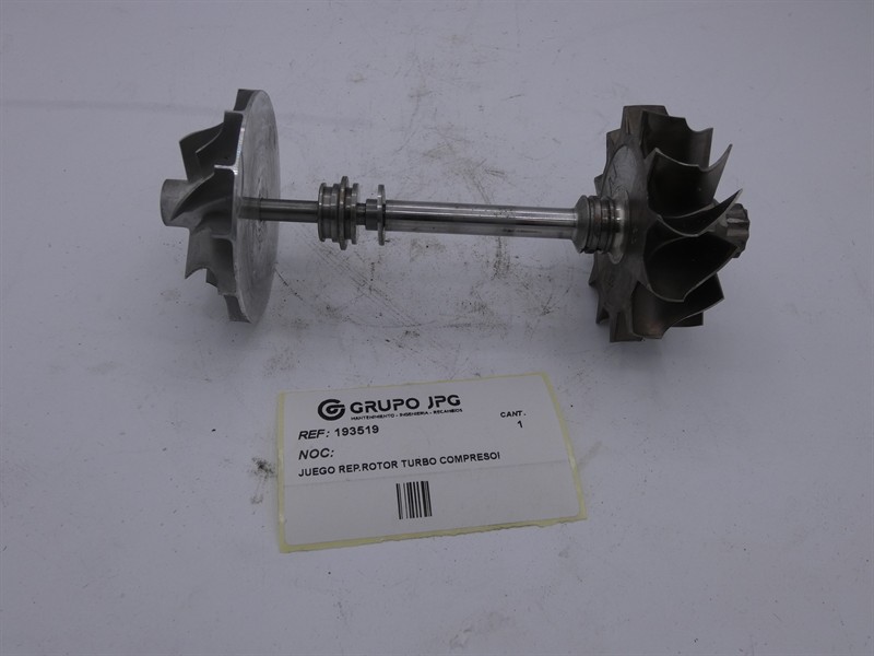 Imagen alternativa 1 del producto: JUEGO REP.ROTOR TURBO COMPRESOR