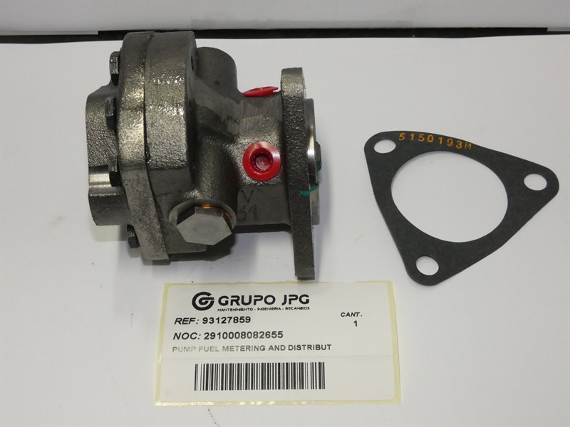 PUMP FUEL METERING AND DISTRIBUT